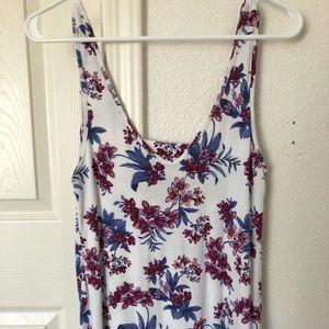 Floral tank top